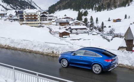 2021 Mercedes-AMG GLE 53 4MATIC Coupe (Color: Brilliant Blue Metallic) Side Wallpapers 450x275 (111)