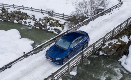 2021 Mercedes-AMG GLE 53 4MATIC Coupe (Color: Brilliant Blue Metallic) Top Wallpapers 450x275 (112)