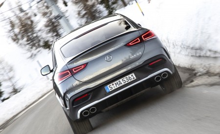 2021 Mercedes-AMG GLE 53 4MATIC Coupe (Color: Selenite Gray Metallic) Rear Wallpapers 450x275 (130)