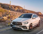 2021 Mercedes-AMG GLE 53 Coupe 4MATIC+ (Color: Designo Diamond White Bright) Front Three-Quarter Wallpapers 150x120