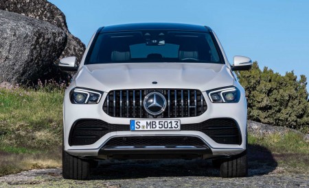2021 Mercedes-AMG GLE 53 Coupe 4MATIC+ (Color: Designo Diamond White Bright) Front Wallpapers 450x275 (153)
