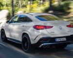 2021 Mercedes-AMG GLE 53 Coupe 4MATIC+ (Color: Designo Diamond White Bright) Rear Three-Quarter Wallpapers 150x120