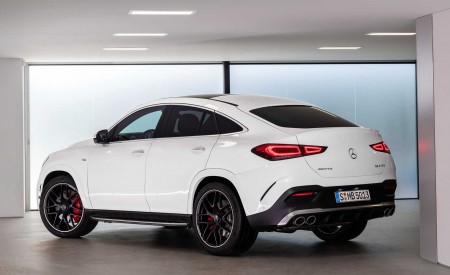 2021 Mercedes-AMG GLE 53 Coupe 4MATIC+ (Color: Designo Diamond White Bright) Rear Three-Quarter Wallpapers 450x275 (168)
