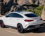 2021 Mercedes-AMG GLE 53 Coupe 4MATIC+ (Color: Designo Diamond White Bright) Rear Three-Quarter Wallpapers 150x120