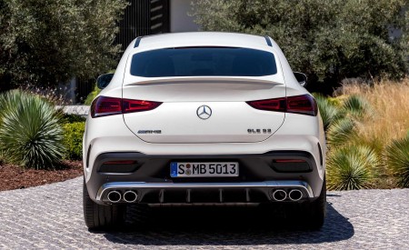 2021 Mercedes-AMG GLE 53 Coupe 4MATIC+ (Color: Designo Diamond White Bright) Rear Wallpapers 450x275 (165)
