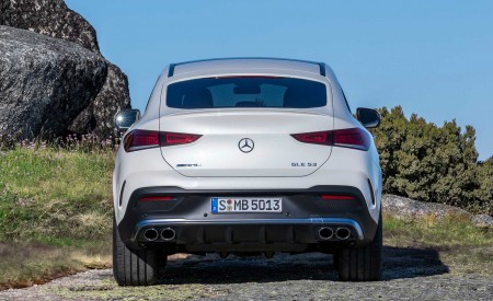 2021 Mercedes-AMG GLE 53 Coupe 4MATIC+ (Color: Designo Diamond White Bright) Rear Wallpapers 450x275 (155)