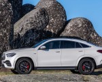 2021 Mercedes-AMG GLE 53 Coupe 4MATIC+ (Color: Designo Diamond White Bright) Side Wallpapers 150x120