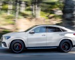 2021 Mercedes-AMG GLE 53 Coupe 4MATIC+ (Color: Designo Diamond White Bright) Side Wallpapers 150x120