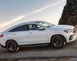 2021 Mercedes-AMG GLE 53 Coupe 4MATIC+ (Color: Designo Diamond White Bright) Side Wallpapers 150x120