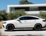2021 Mercedes-AMG GLE 53 Coupe 4MATIC+ (Color: Designo Diamond White Bright) Side Wallpapers 150x120