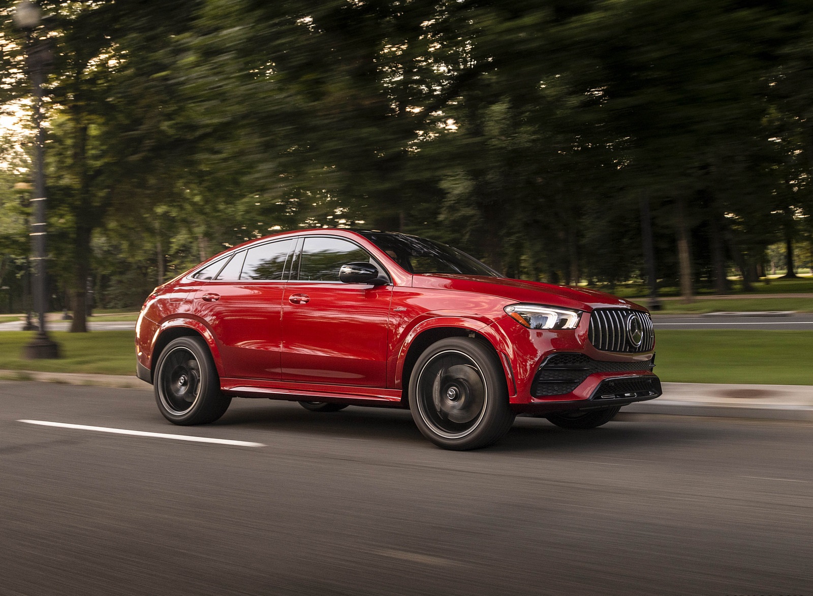 2021 Mercedes-AMG GLE 53 Coupe Front Three-Quarter Wallpapers (3)