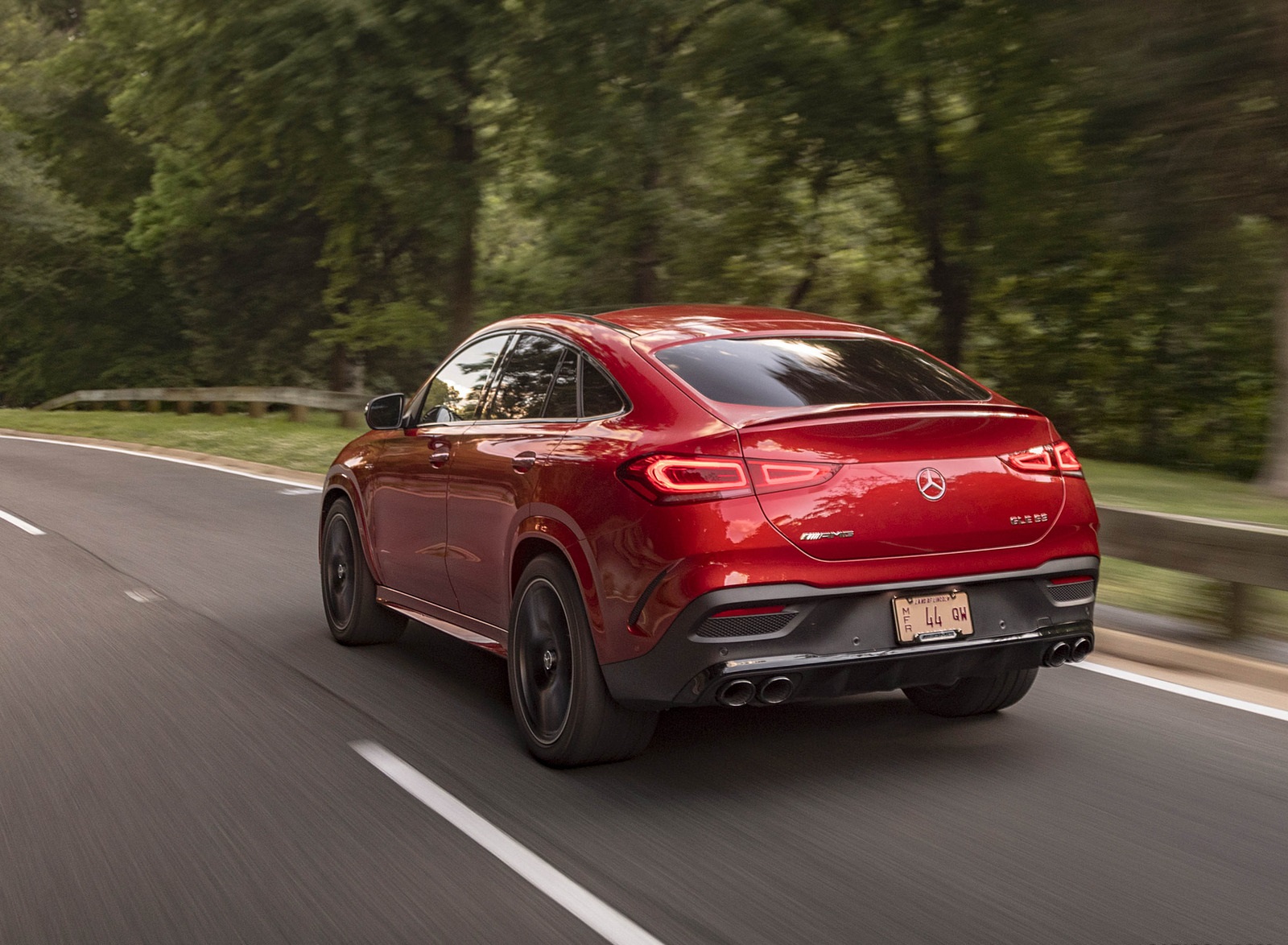2021 Mercedes-AMG GLE 53 Coupe Rear Three-Quarter Wallpapers (7)