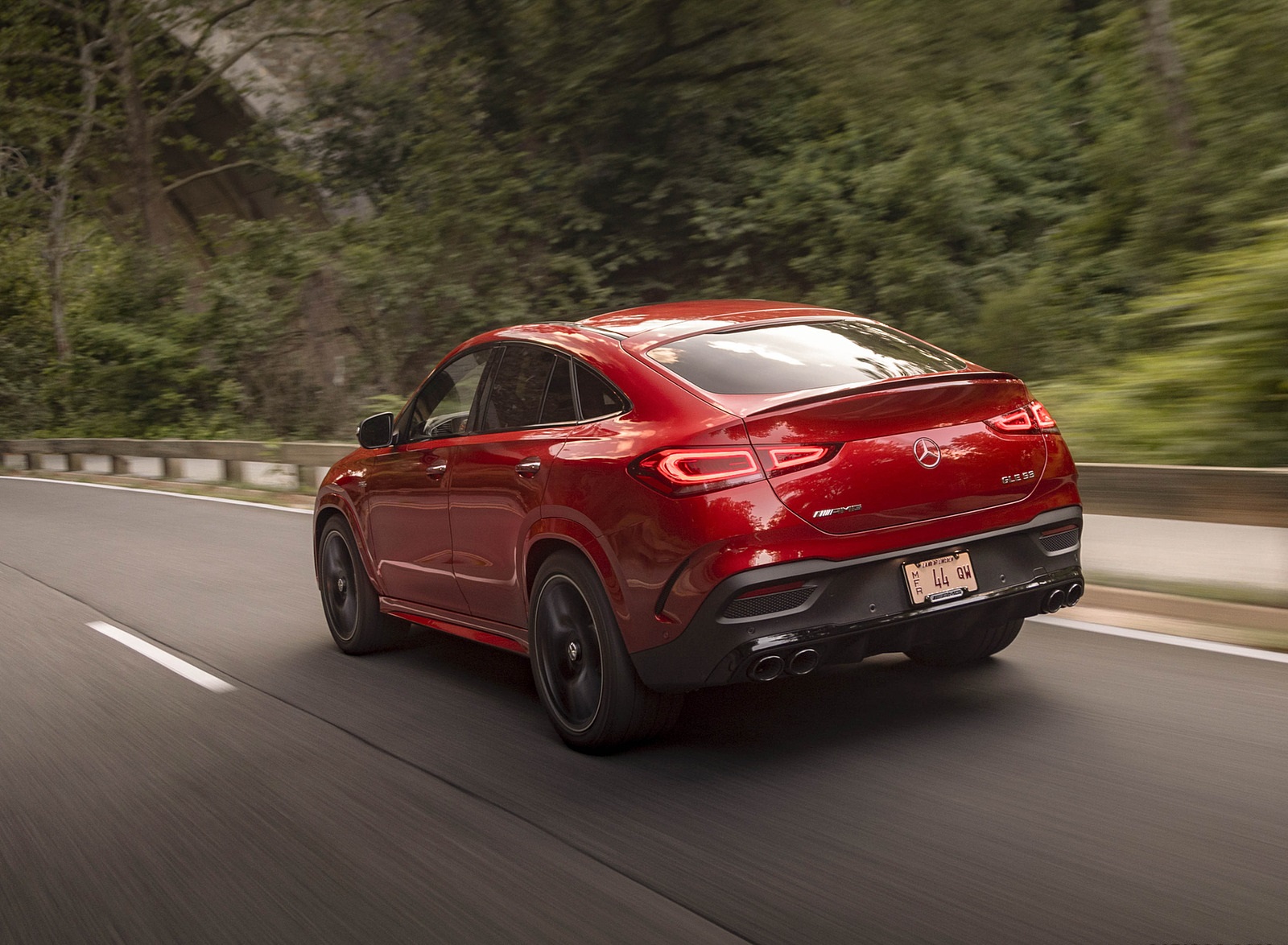 2021 Mercedes-AMG GLE 53 Coupe Rear Three-Quarter Wallpapers (9)