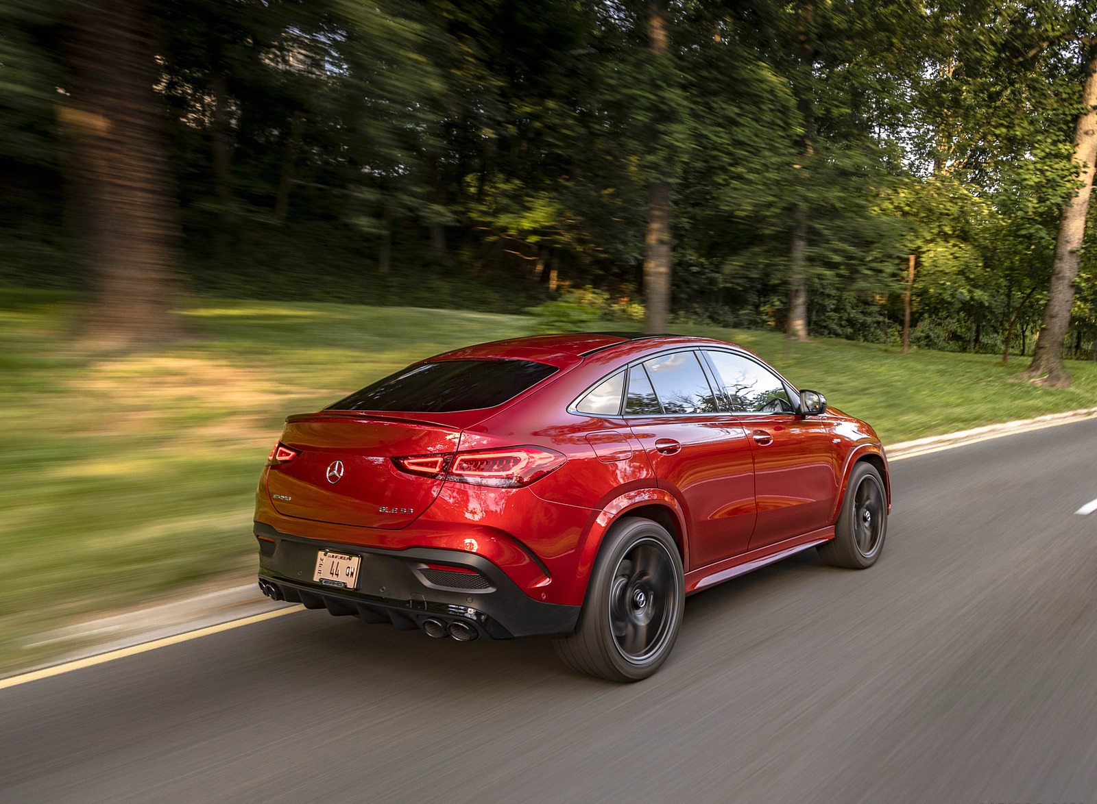 2021 Mercedes-AMG GLE 53 Coupe Rear Three-Quarter Wallpapers (10)