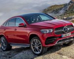 2021 Mercedes-Benz GLE Coupe (Color: Designo Hyacinth Red Metallic) Front Three-Quarter Wallpapers 150x120 (40)