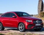 2021 Mercedes-Benz GLE Coupe (Color: Designo Hyacinth Red Metallic) Front Three-Quarter Wallpapers 150x120 (39)