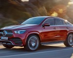 2021 Mercedes-Benz GLE Coupe (Color: Designo Hyacinth Red Metallic) Front Three-Quarter Wallpapers 150x120 (32)