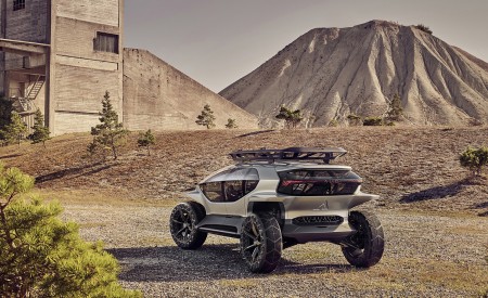 2019 Audi AITRAIL quattro Concept (Color: Solar Sky) Rear Three-Quarter Wallpapers 450x275 (17)