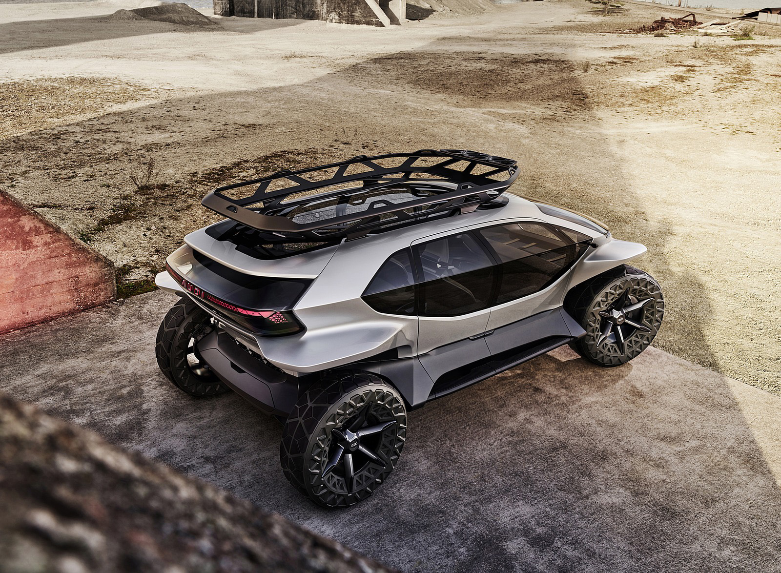 2019 Audi AITRAIL quattro Concept (Color: Solar Sky) Top Wallpapers (14)