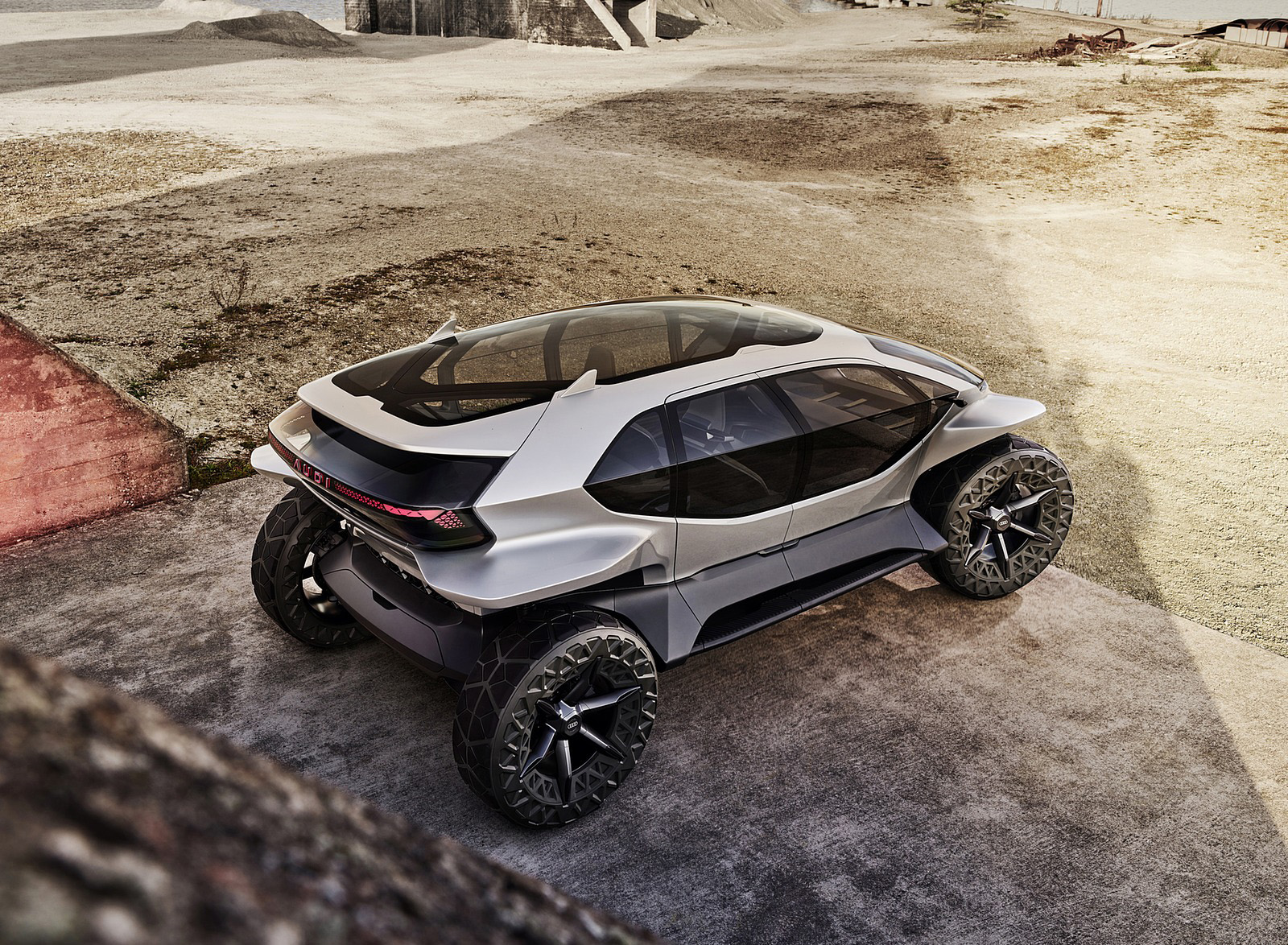 2019 Audi AITRAIL quattro Concept (Color: Solar Sky) Top Wallpapers (13)