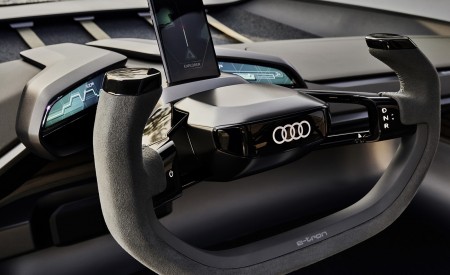 2019 Audi AITRAIL quattro Concept Interior Steering Wheel Wallpapers 450x275 (31)