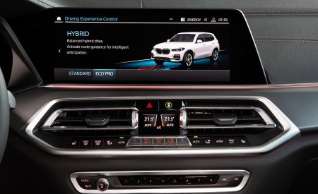 2019 BMW X5 xDrive45e iPerformance Central Console Wallpapers 450x275 (71)