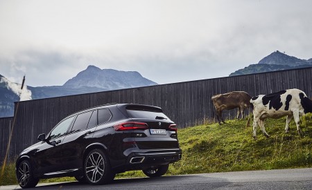 2019 BMW X5 xDrive45e iPerformance Rear Three-Quarter Wallpapers 450x275 (95)