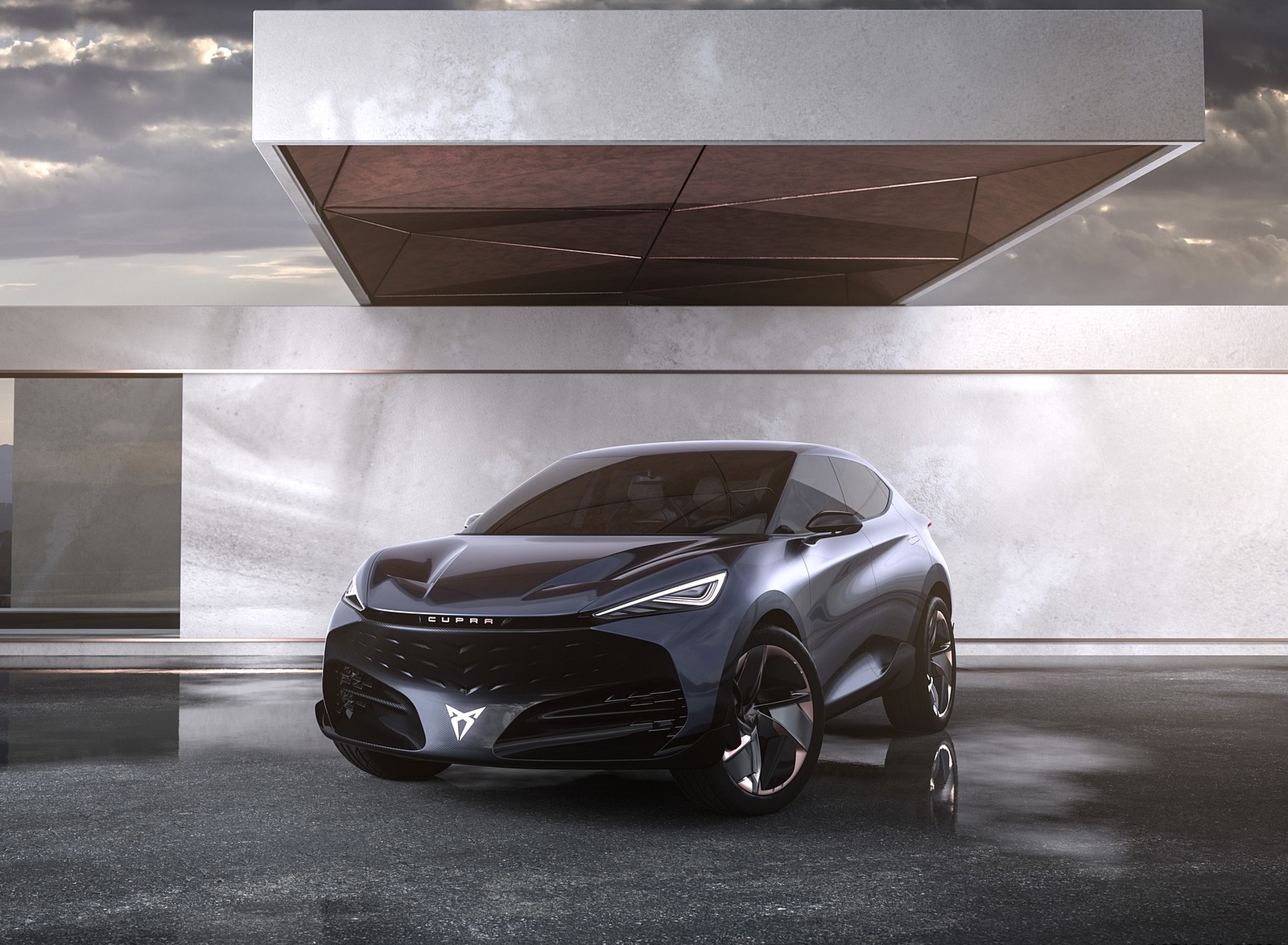2019 CUPRA Tavascan EV Concept Front Wallpapers #4 of 14