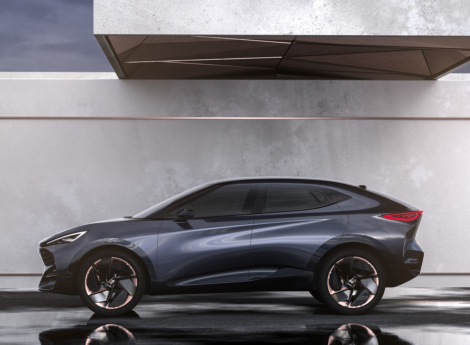 2019 CUPRA Tavascan EV Concept Side Wallpapers #8 of 14