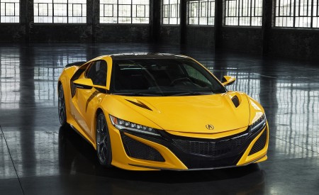 2020 Acura NSX (Color: Indy Yellow Pearl) Front Wallpapers 450x275 (10)