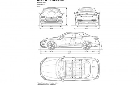 2020 Audi A5 Cabriolet Dimensions Wallpapers 450x275 (29)