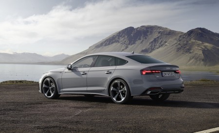 2020 Audi A5 Sportback (Color: Quantum Gray) Rear Three-Quarter Wallpapers 450x275 (9)