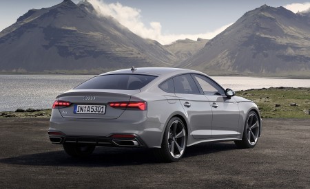2020 Audi A5 Sportback (Color: Quantum Gray) Rear Three-Quarter Wallpapers 450x275 (10)