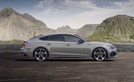 2020 Audi A5 Sportback (Color: Quantum Gray) Side Wallpapers 450x275 (13)