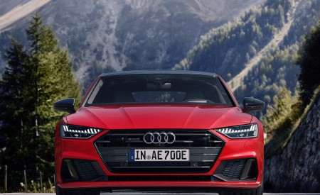2020 Audi A7 Sportback 55 TFSI e quattro (Plug-In Hybrid; Color: Tango Red) Front Wallpapers 450x275 (69)