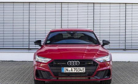 2020 Audi A7 Sportback 55 TFSI e quattro Plug-In Hybrid (Color: Tango Red) Front Wallpapers 450x275 (29)
