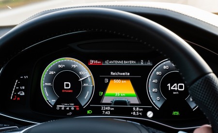 2020 Audi A7 Sportback 55 TFSI e quattro Plug-In Hybrid Digital Instrument Cluster Wallpapers 450x275 (52)