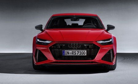 2020 Audi RS 7 Sportback (Color: Tango Red) Front Wallpapers 450x275 (63)