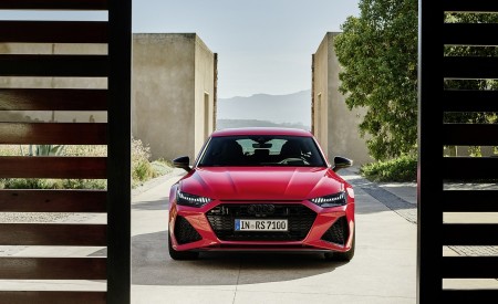 2020 Audi RS 7 Sportback (Color: Tango Red) Front Wallpapers 450x275 (57)