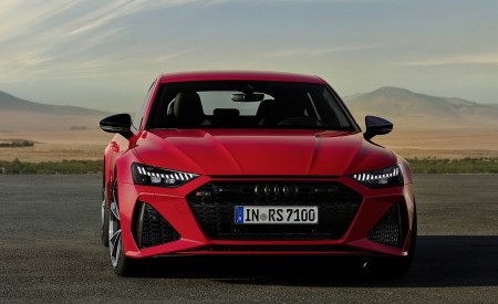 2020 Audi RS 7 Sportback (Color: Tango Red) Front Wallpapers 450x275 (42)