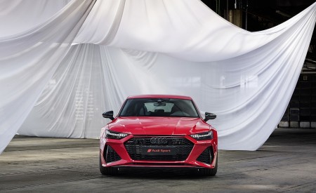 2020 Audi RS 7 Sportback (Color: Tango Red) Front Wallpapers 450x275 (49)