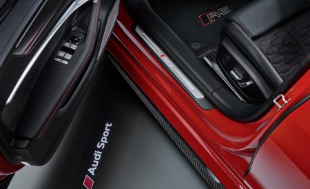2020 Audi RS 7 Sportback (Color: Tango Red) Ground Projection Wallpapers 450x275 (72)