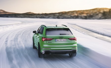 2020 Audi RS Q3 (Color: Kyalami Green) Rear Wallpapers 450x275 (31)
