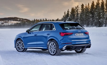 2020 Audi RS Q3 (Color: Turbo Blue) Rear Three-Quarter Wallpapers 450x275 (47)