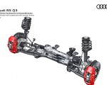 2020 Audi RS Q3 McPherson front suspension with ceramic brakes Wallpapers 150x120