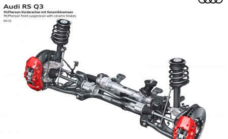 2020 Audi RS Q3 McPherson front suspension with ceramic brakes Wallpapers 450x275 (110)