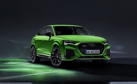 2020 Audi RS Q3 Sportback (Color: Kyalami Green) Front Three-Quarter Wallpapers 450x275 (86)