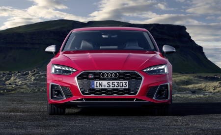 2020 Audi S5 Coupe TDI (Color: Tango Red) Front Wallpapers 450x275 (7)
