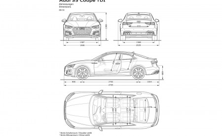 2020 Audi S5 Coupe TDI Dimensions Wallpapers 450x275 (18)