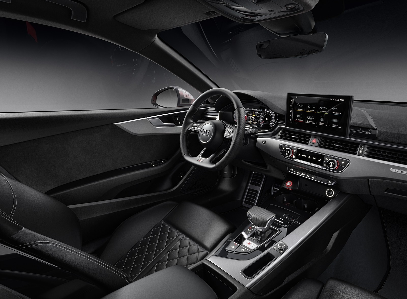 2020 Audi S5 Coupe TDI Interior Wallpapers (13)